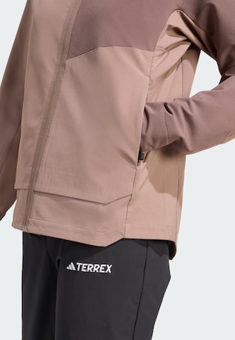 ADIDAS TERREX Jacke in Braun