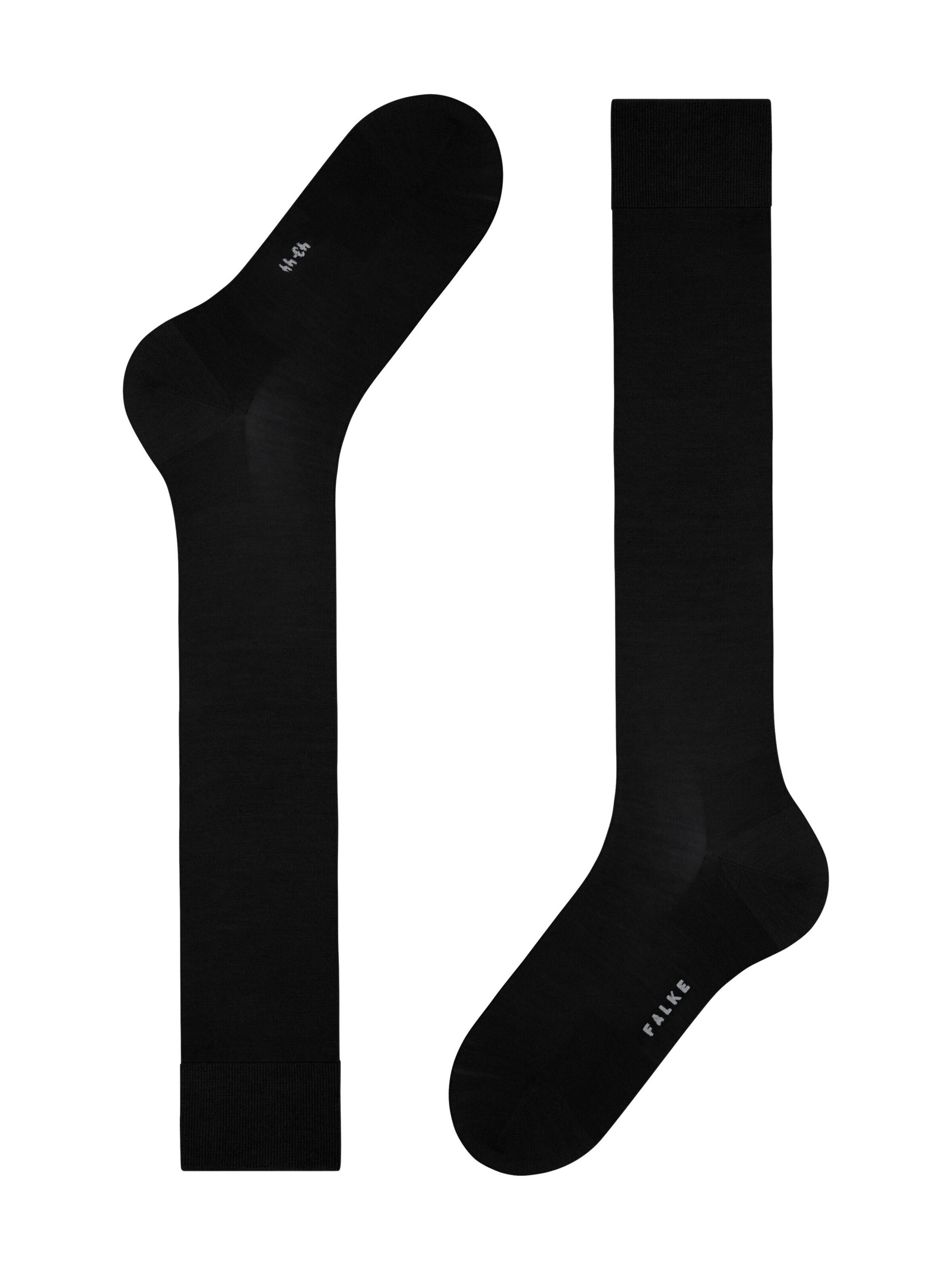 FALKE Kniestrümpfe 'ClimaWool'‌‌‌‌‌ in Schwarz