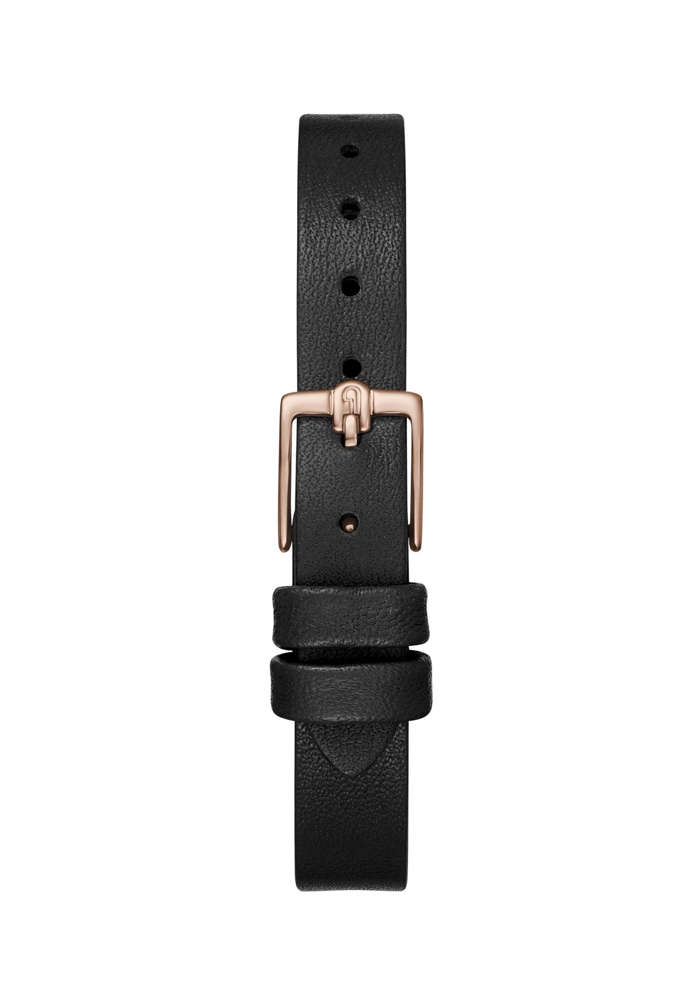 FURLA Analoguhr 'Arco Chain' in Schwarz