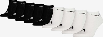 Chaussettes de sport HEAD en noir : devant