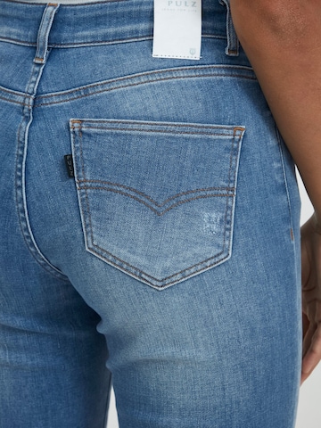 Pulz Tapered Jeans ' PZLiva ' in Blue