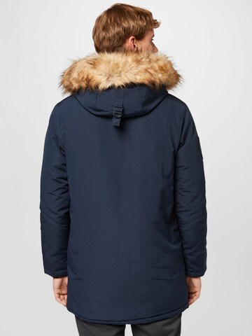 Parka d’hiver 'EVEREST' Superdry en bleu