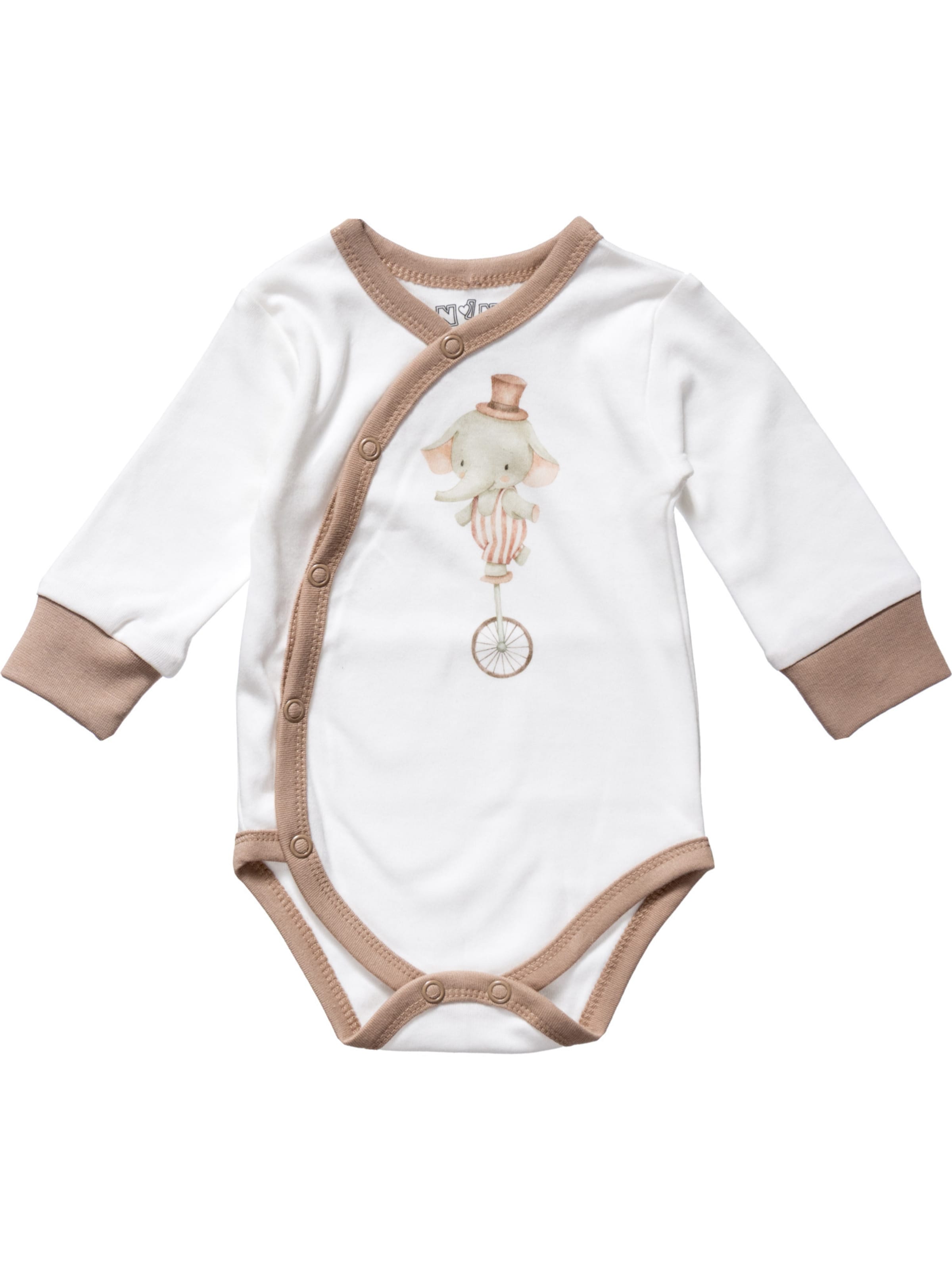 Barboteuse / body ' Body ' NINI en blanc : devant