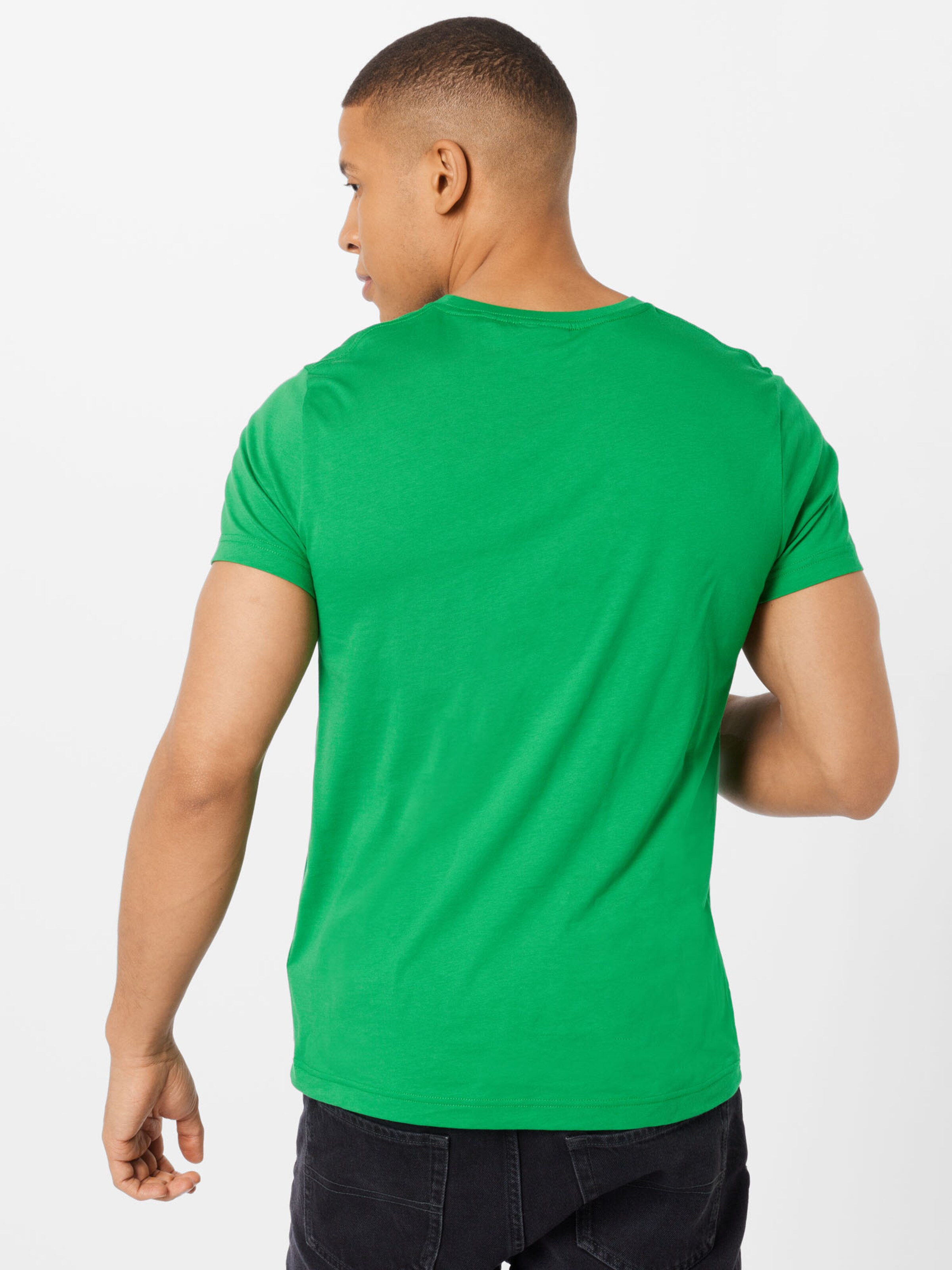 Männer Shirts GANT T-Shirt in Grün - IC75673