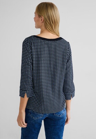 STREET ONE Bluse in Blau