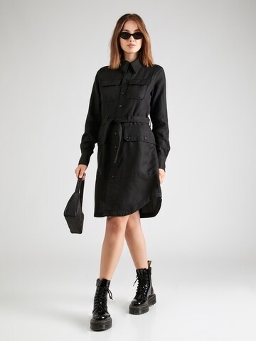 Robe-chemise 'Military' G-STAR en noir