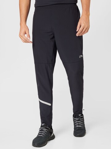 Newline Regular Workout Pants 'PORTLAND' in Black: front