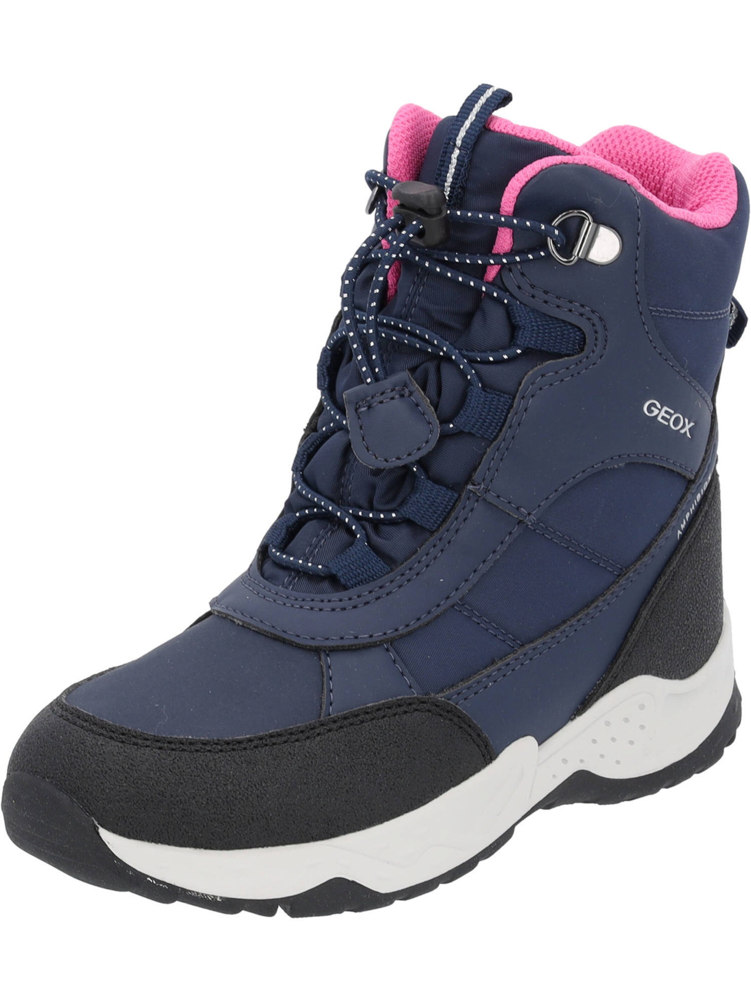 GEOX Boots 'J36FVB' in Blue: front