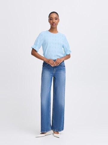 b.young T-Shirt ' BYSilva ' in Blau