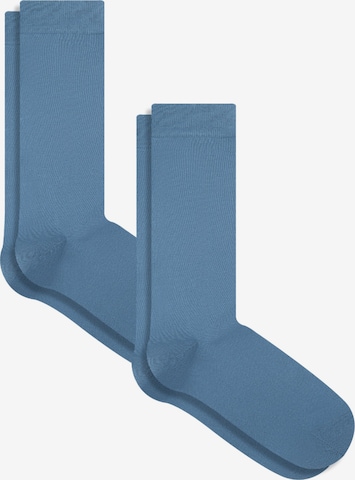 Albero Natur Socken in Blau: Vorderseite