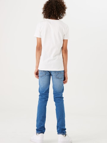 GARCIA Slimfit Jeans 'Tavio' in Blau