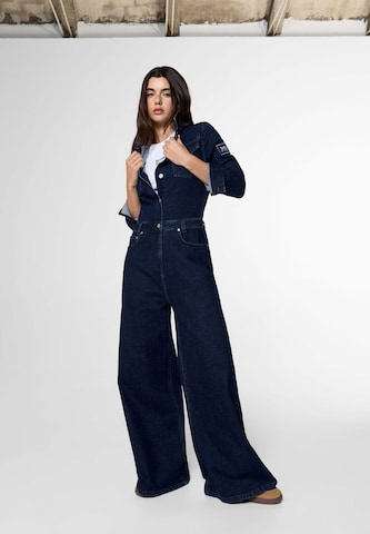 Combinaison 'Pitside' Red Bull Racing x Pepe Jeans en bleu : devant