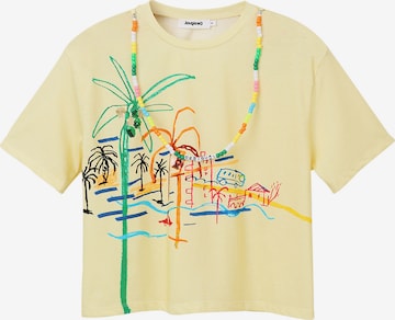Desigual Shirt in Yellow: front