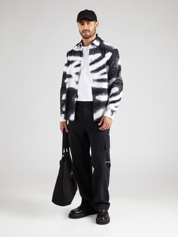 Karl Lagerfeld - Regular Calças cargo em preto