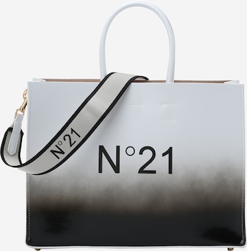 N°21 Shopper in Black: front