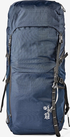 Zaino sportivo 'Echotrek' di JACK WOLFSKIN in blu: frontale