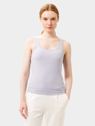 Les Lunes Top 'CHLOEE Tank Rib' in Purple: front
