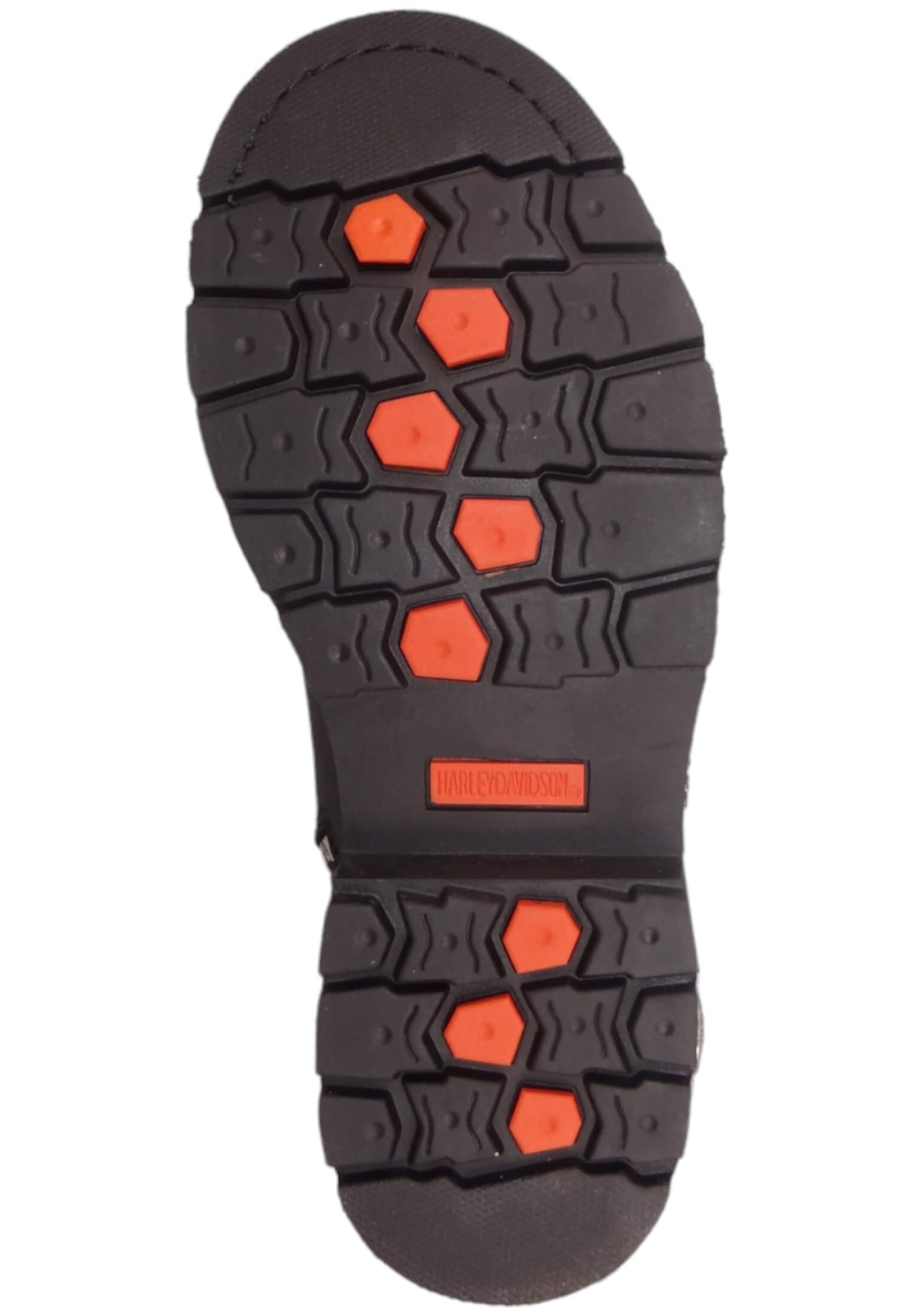 Bottines à lacets Harley Davidson en noir