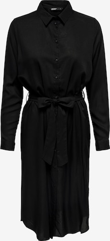 Robe-chemise 'Mulba' ONLY en noir : devant