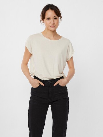 VERO MODA Shirt 'Lava' in Beige: voorkant