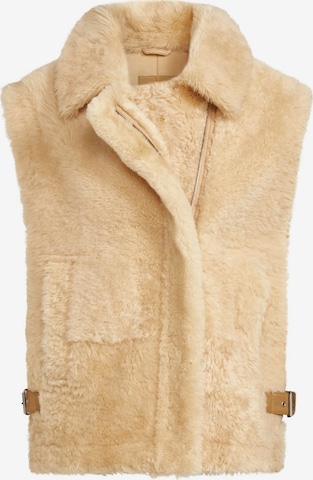 Gilet ESPRIT en beige : devant