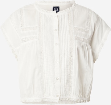 Chemisier GAP en blanc : devant