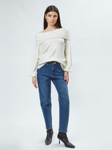 Pull-over 'Fancy' Influencer en blanc