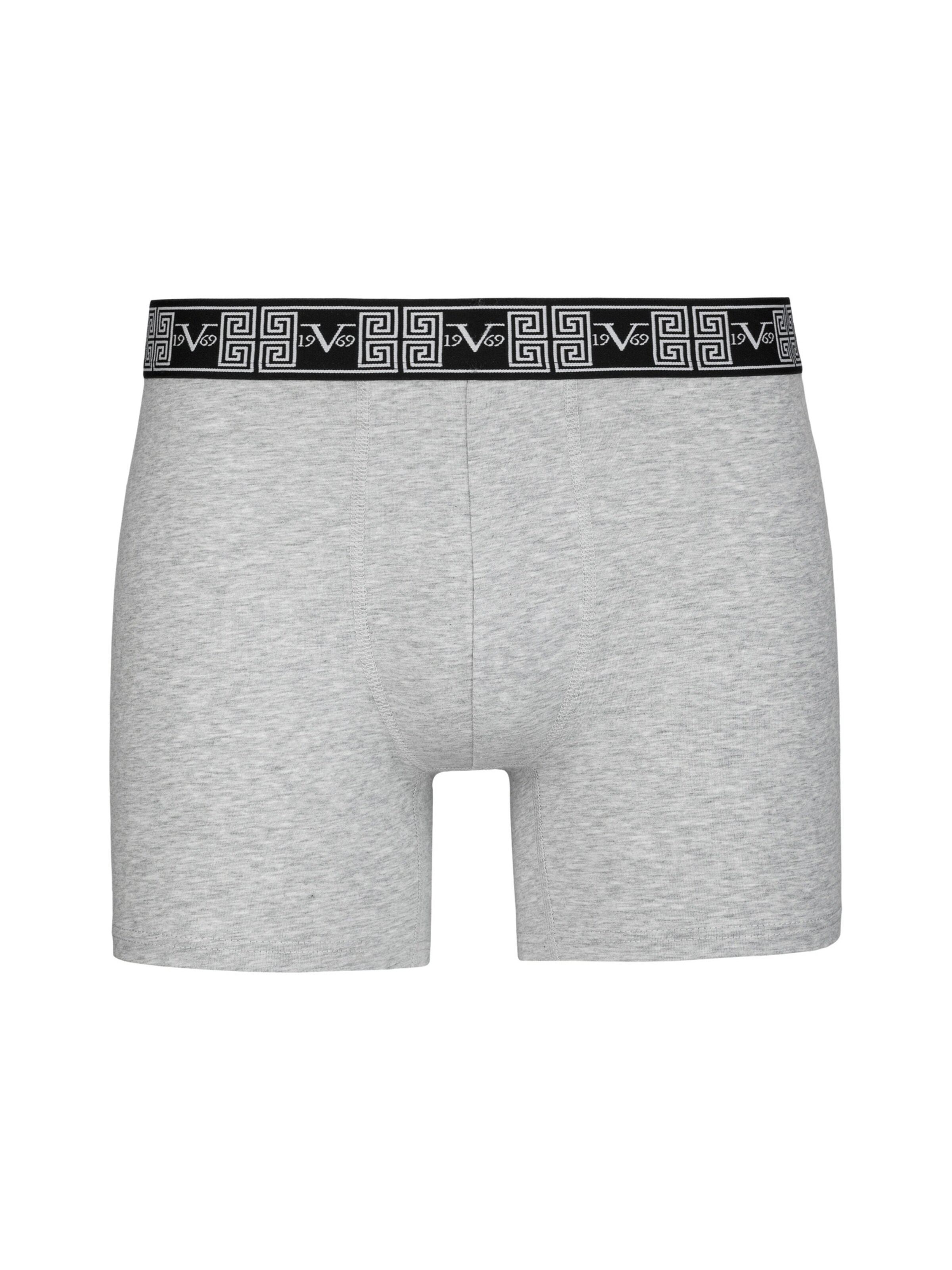Boxers ' Francesco 3er Pack ' 19V69 ITALIA en gris : devant