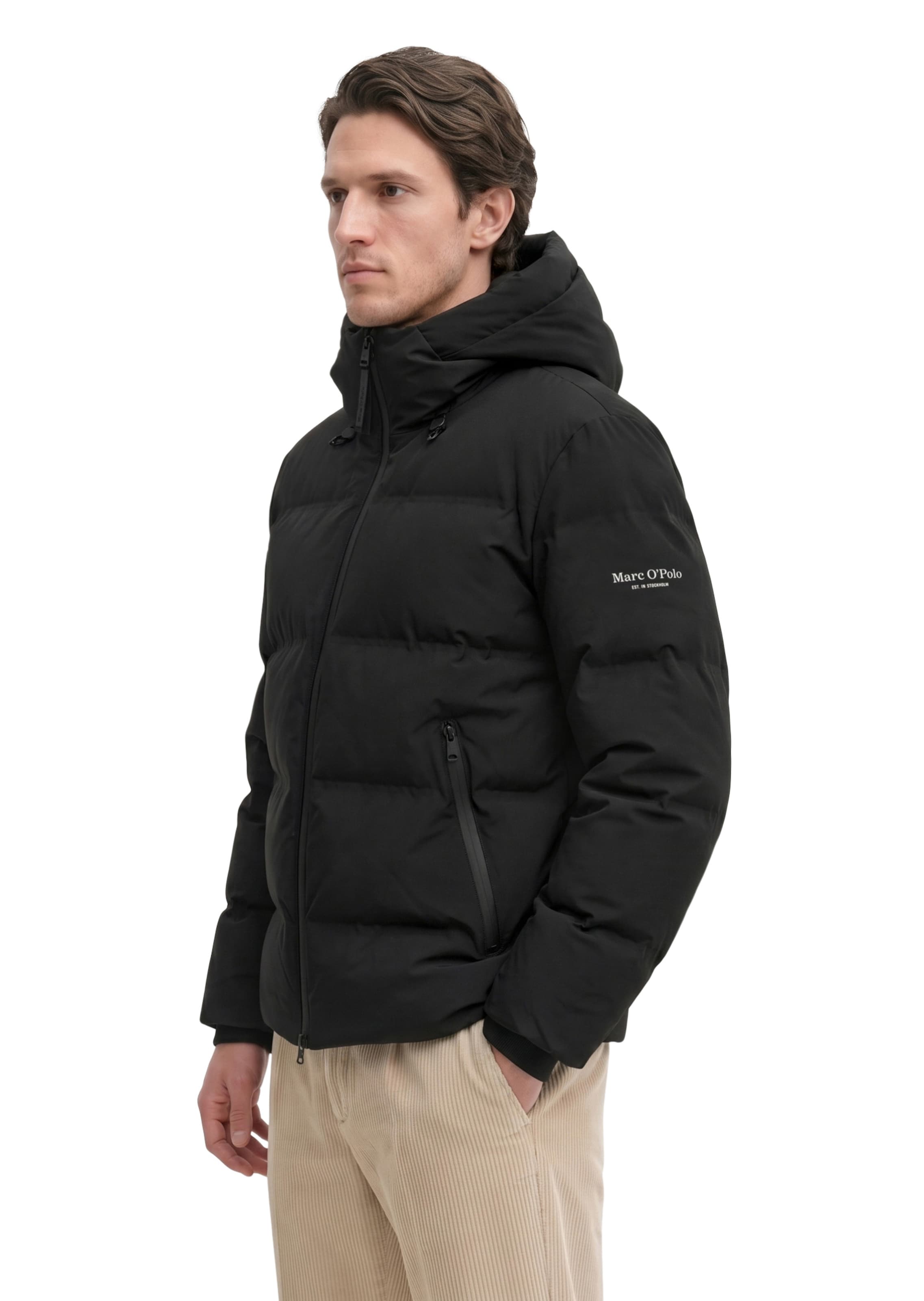 Marc O'Polo Jacke 'MOP x Function' in Schwarz: Seite