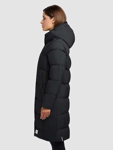 khujo Wintermantel 'Hayana' in Zwart