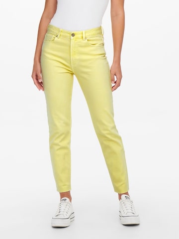 ONLY Jeans in Yellow: front