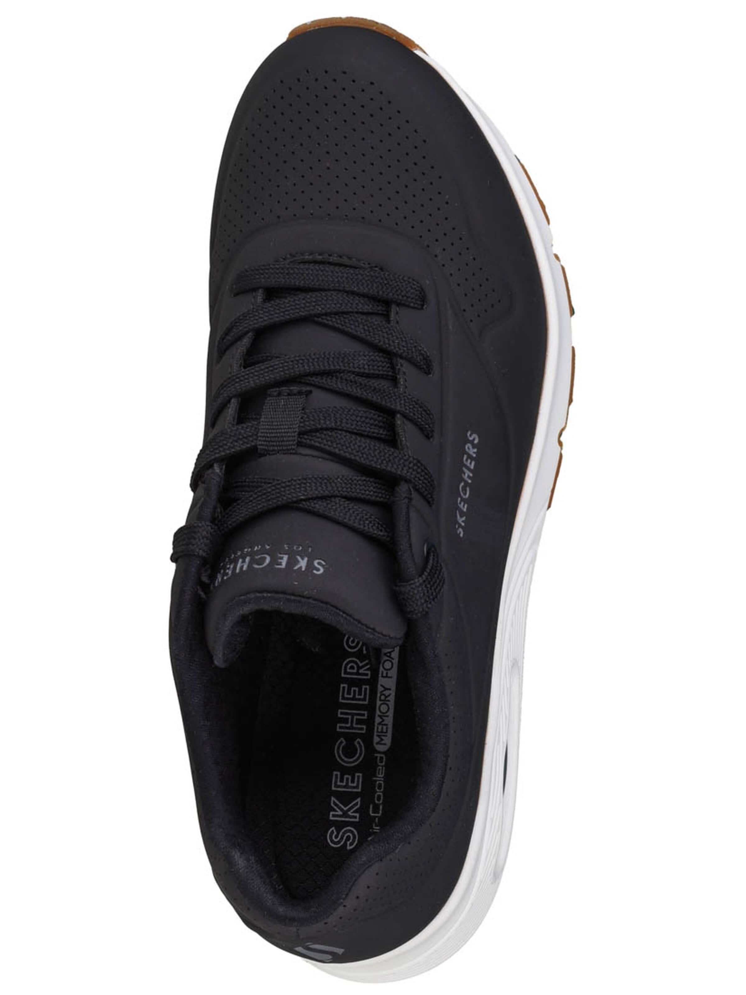 SKECHERS Sneakers laag 'Skechers Uno-Stand on Air' in Zwart