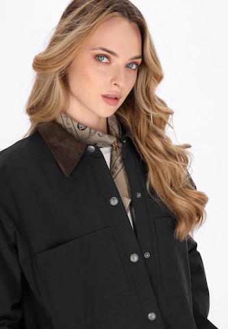 DreiMaster Vintage - Chaqueta de entretiempo en negro