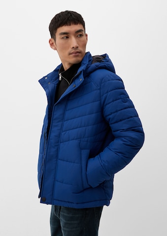 s.Oliver Jacke in Blau: predná strana