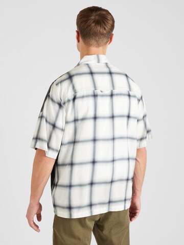 DIESEL - Regular Fit Camisa 'NABIL' em cinzento