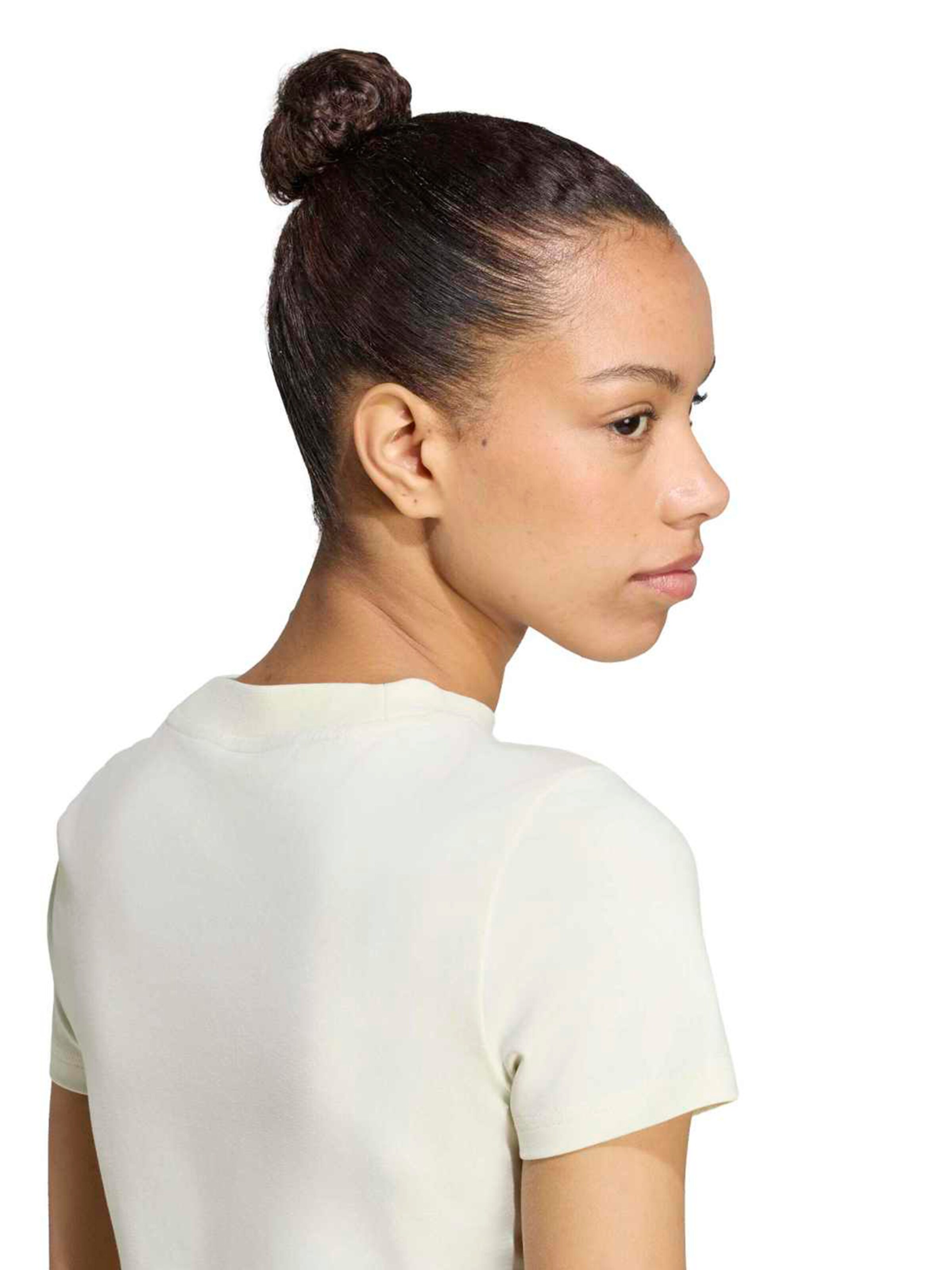 ADIDAS SPORTSWEAR Majica 'W 3S SJ BABY T' | bež barva