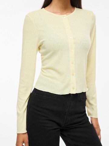Cardigan 'VIMaggie' VILA en jaune