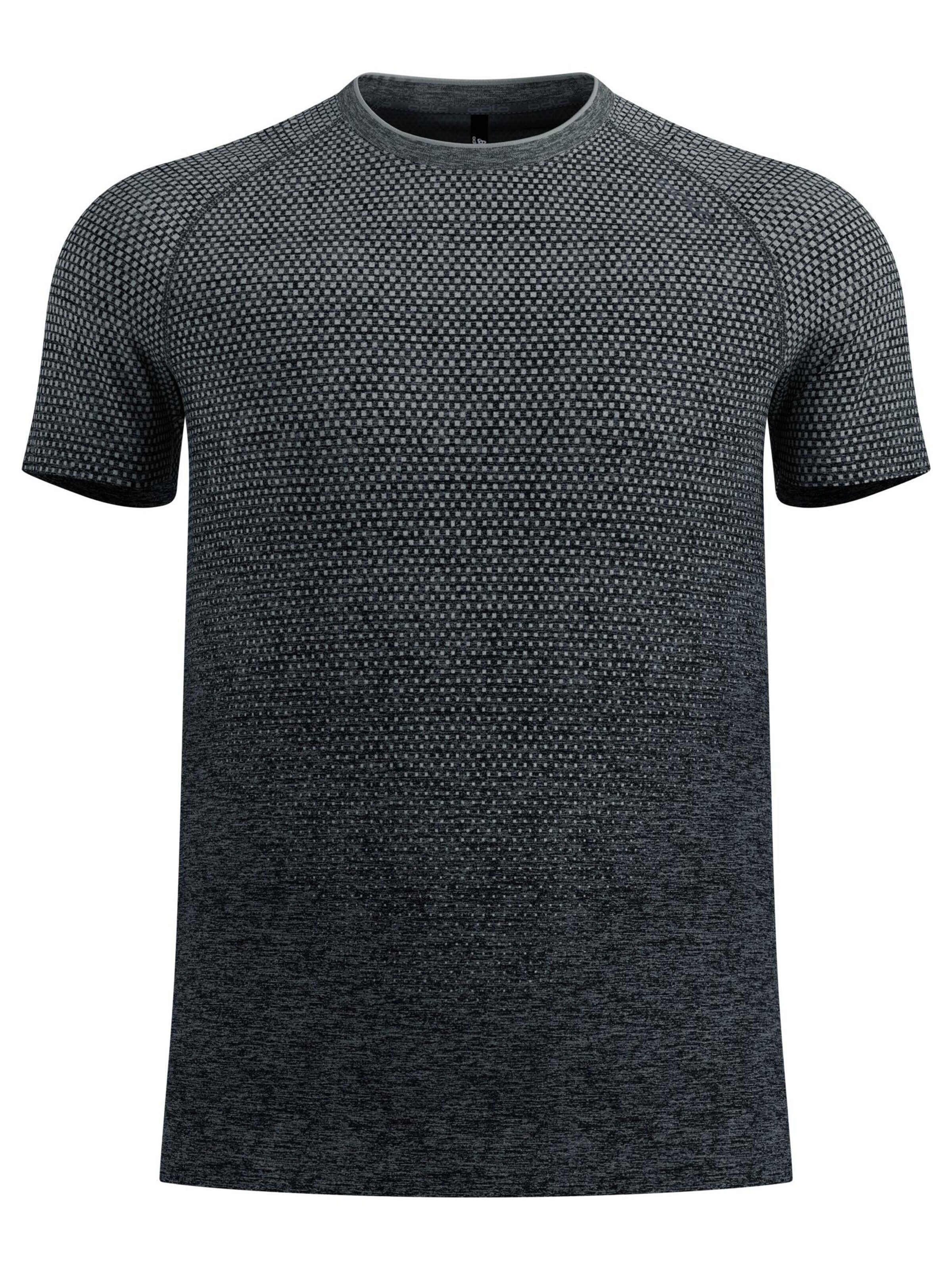 ODLO Funktionsshirt 'ESSENTIAL SEAMLESS'‌‌‌‌‌‌‌‌ in S/Regular in graumeliert, Produktansicht