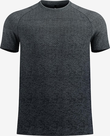ODLO Funktionsshirt 'ESSENTIAL SEAMLESS' in Grau: Vorderseite