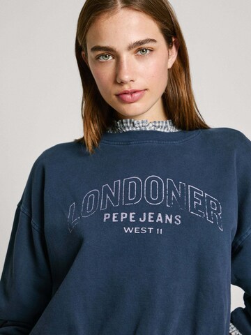 Pepe Jeans Sweatshirt in Blauw