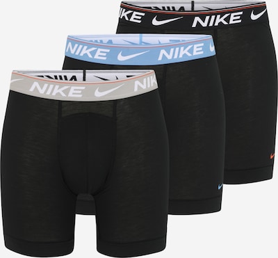 NIKE Športne spodnjice | svetlo modra / greige / črna / bela barva, Prikaz izdelka