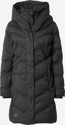 Ragwear Зимно палто 'NATALKA' в черно: отпред