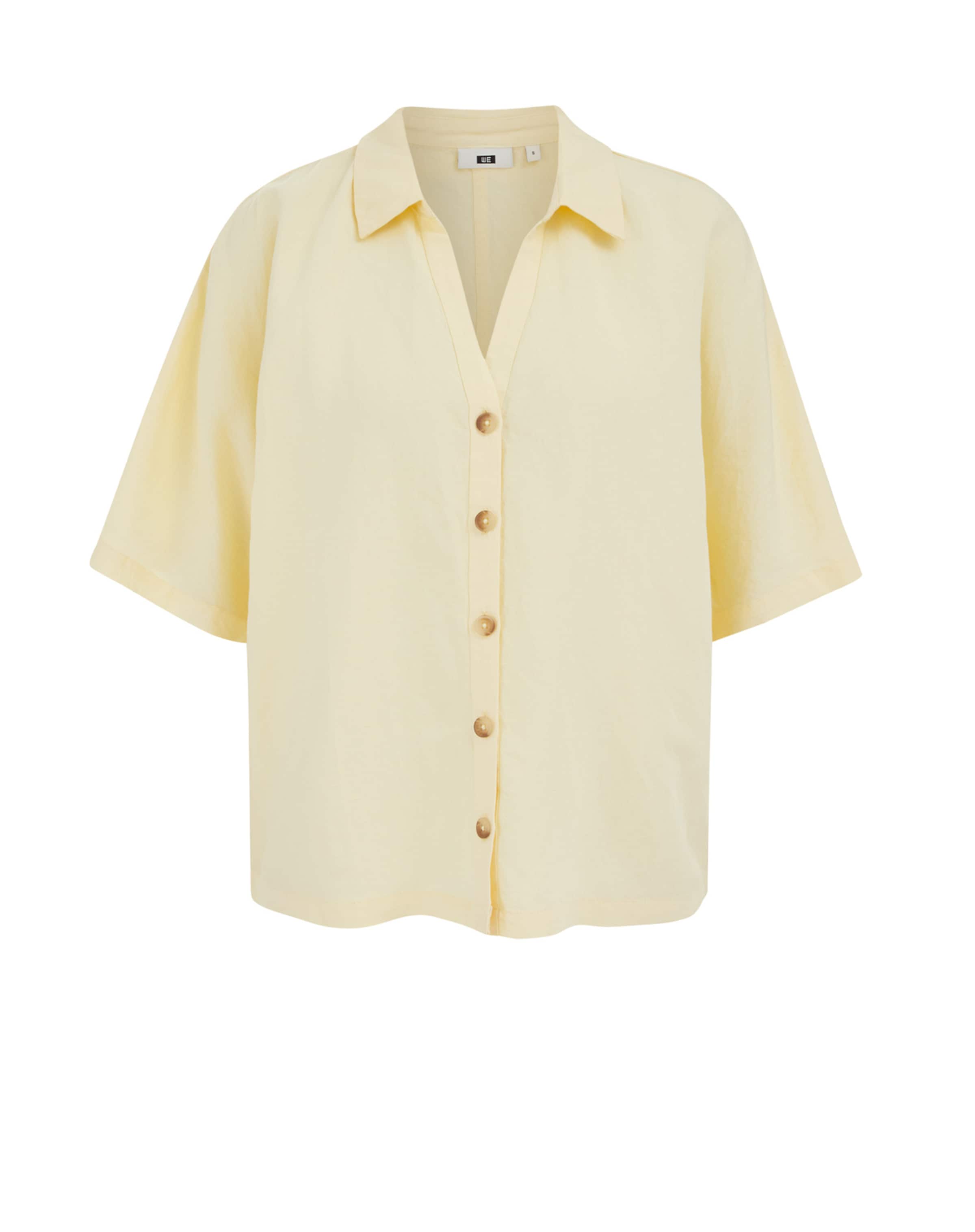 WE Fashion Blouse in Yellow: front