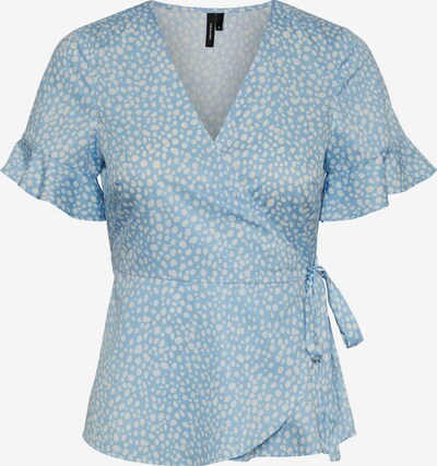 VERO MODA Blusa 'Henna' en azul / blanco, Vista del producto