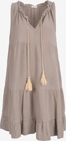 Seasons of April Kleid 'Buki' in Grau: Vorderseite