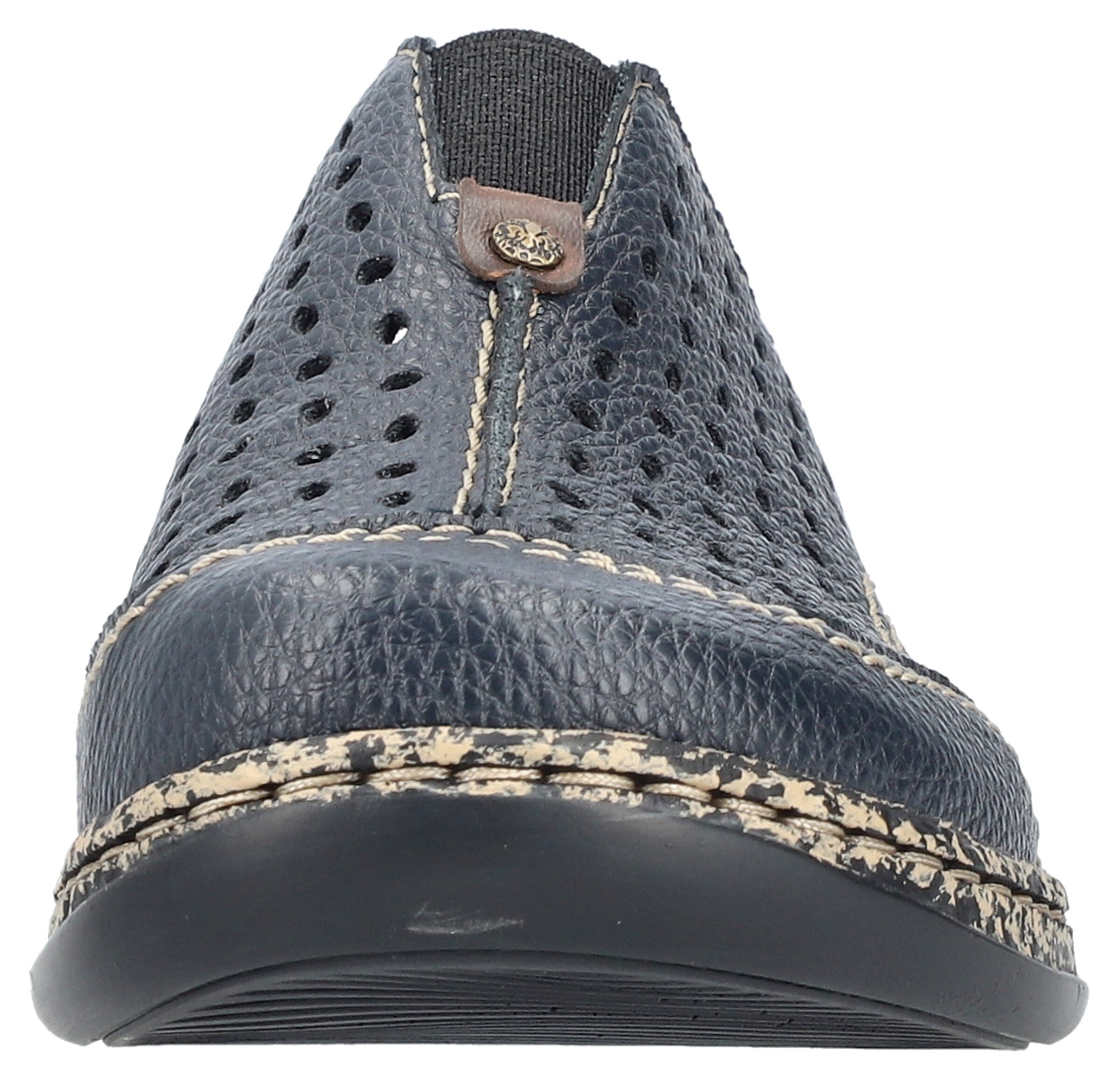 Rieker Clogs in Blau