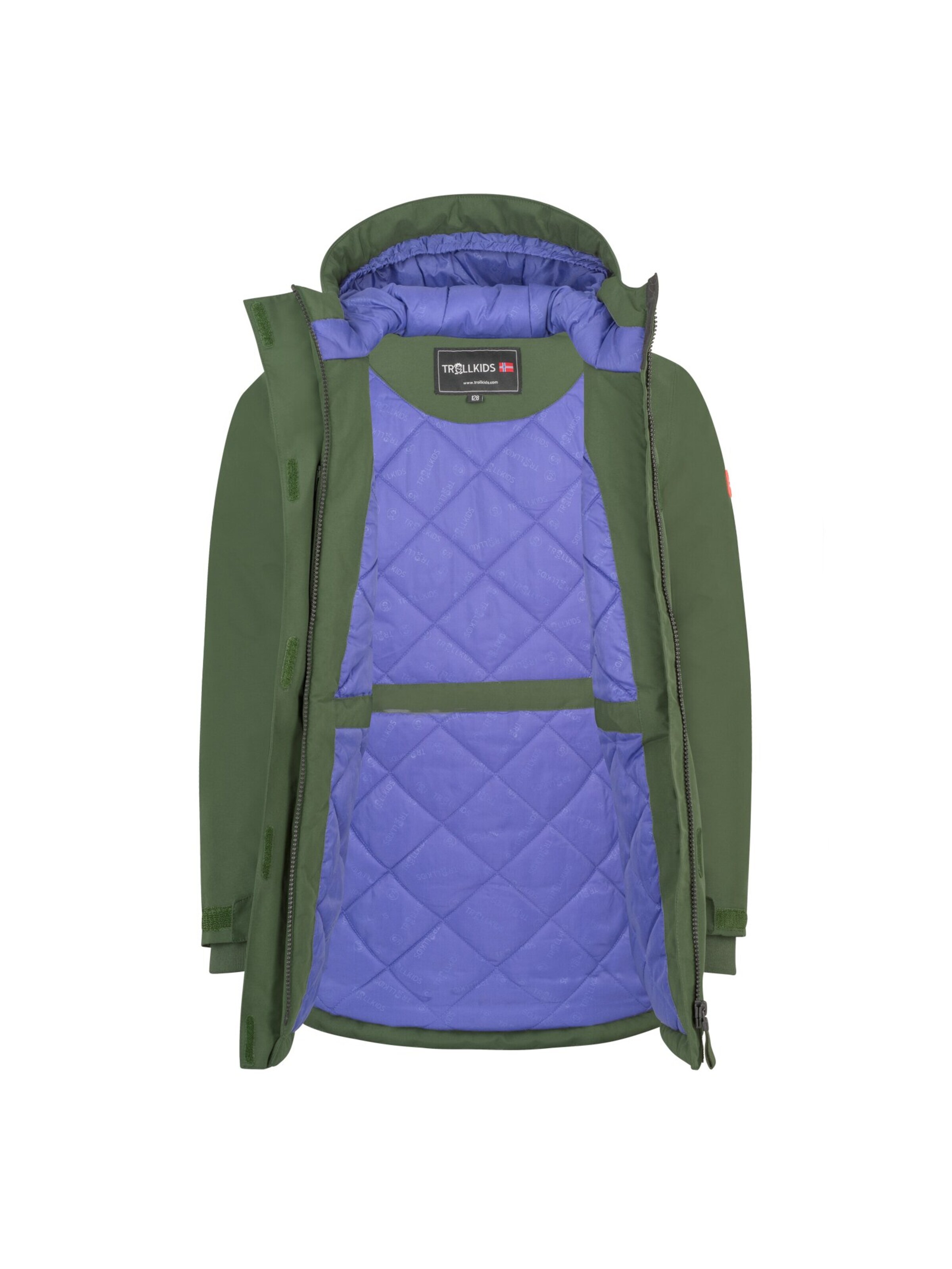 TROLLKIDS Winter Jacket 'Hovden' in Green