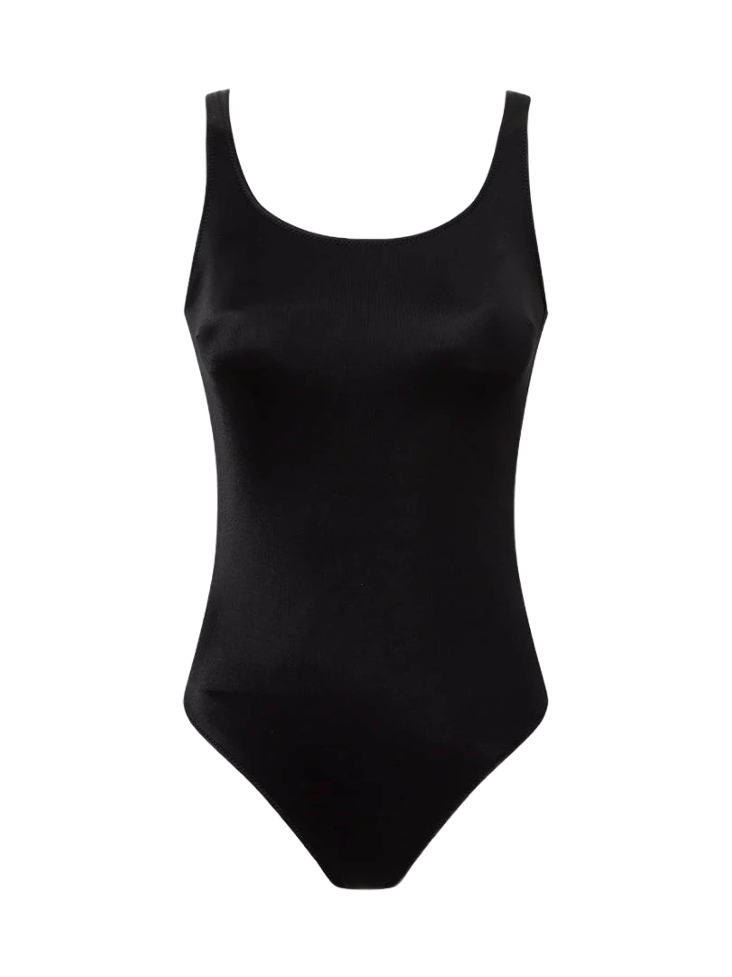 Bustier Maillot de bain Rivus en noir : devant