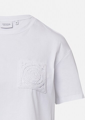 comma casual identity Shirt in Wit