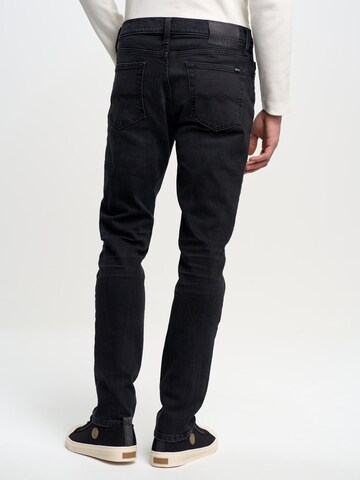 BIG STAR Regular Jeans 'Terry' in Zwart